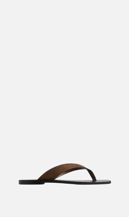 A. Emery | Kinto Sandal - Chestnut Suede / Black