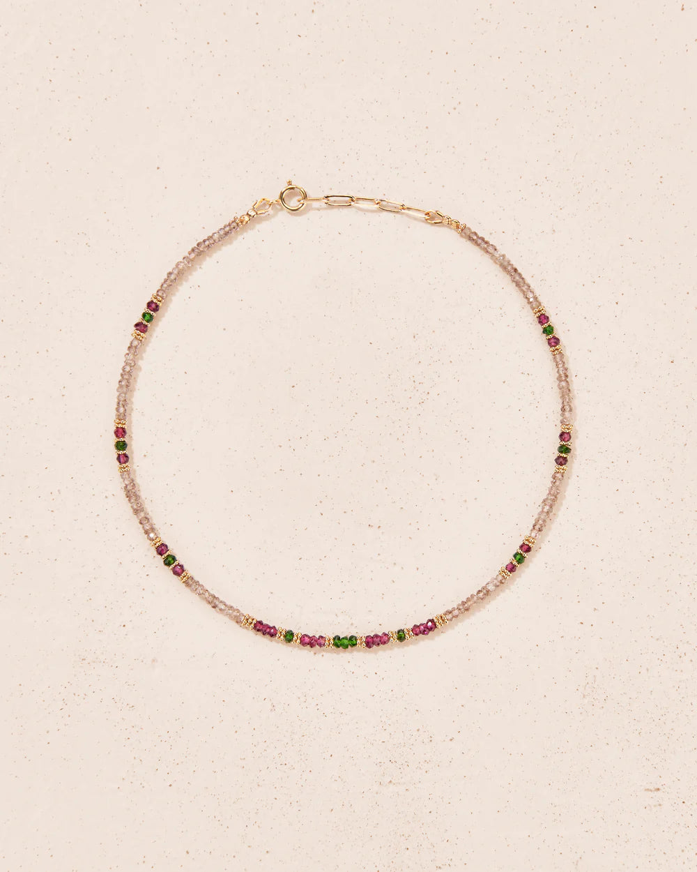 Tityaravy | Gyana Necklace - Zircons/Diopsides/Garnets