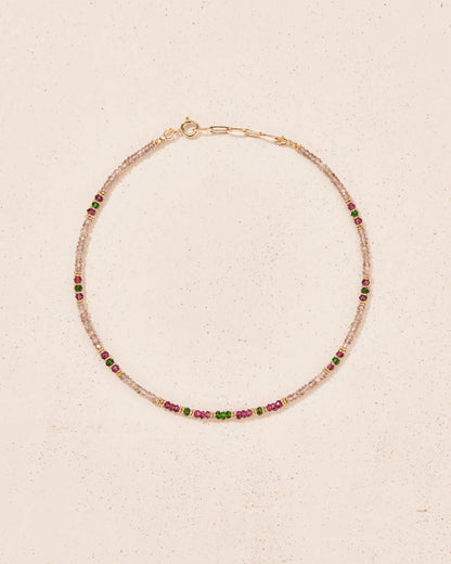 Tityaravy | Gyana Necklace - Zircons/Diopsides/Garnets