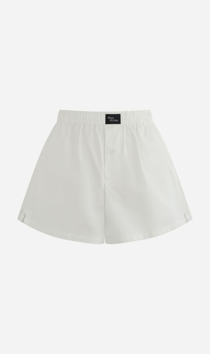 Dear Dylan | Boxer Short - Blanc