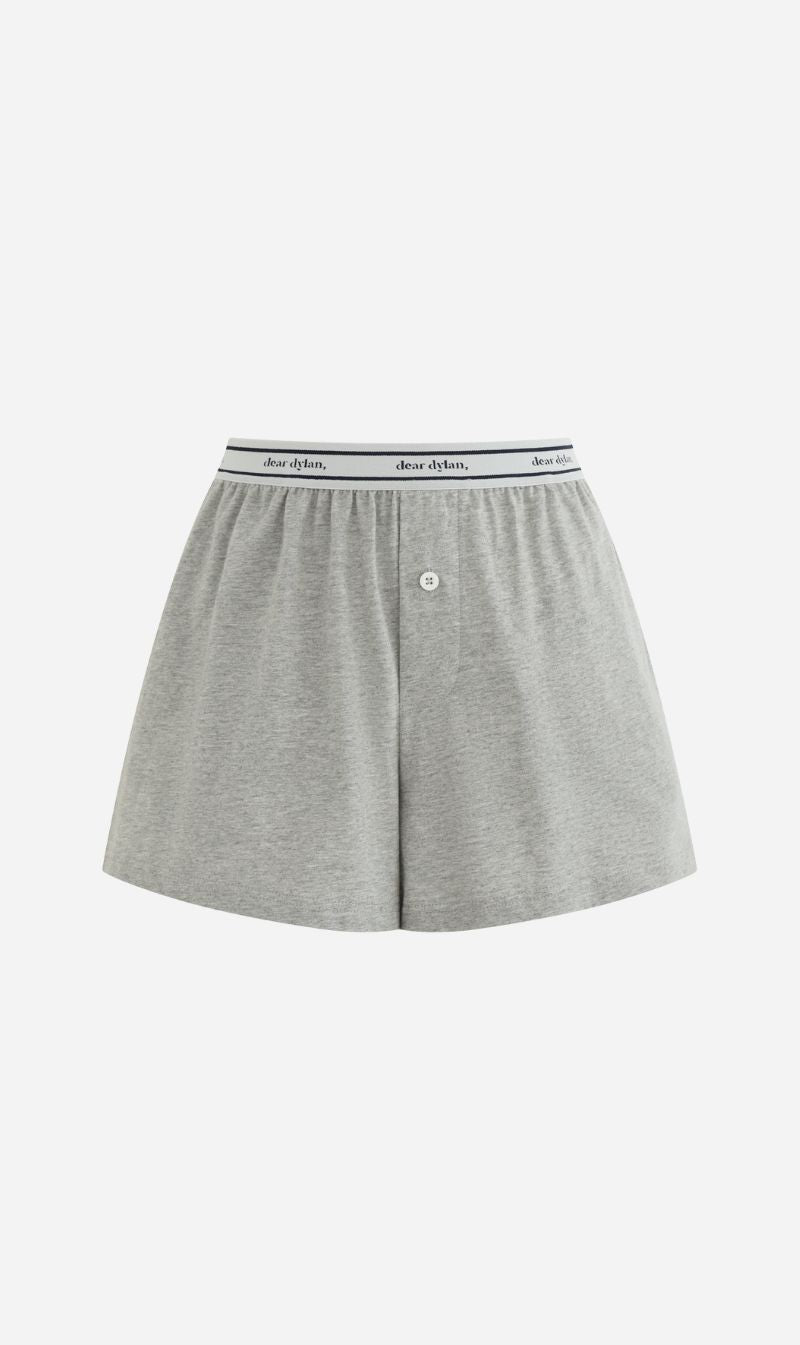 Dear Dylan | Sleep Short - Grey Marle
