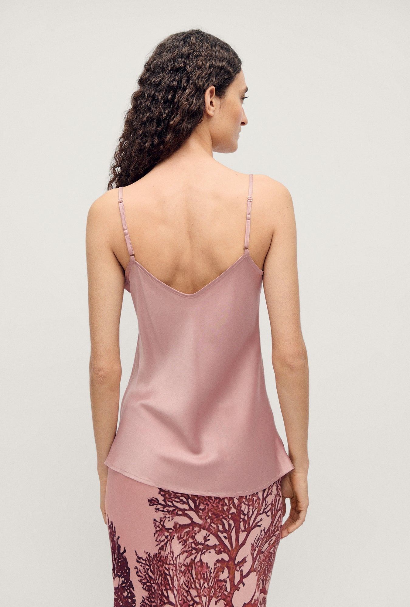 Silk Laundry | Bias Cut Cami - Sea Star