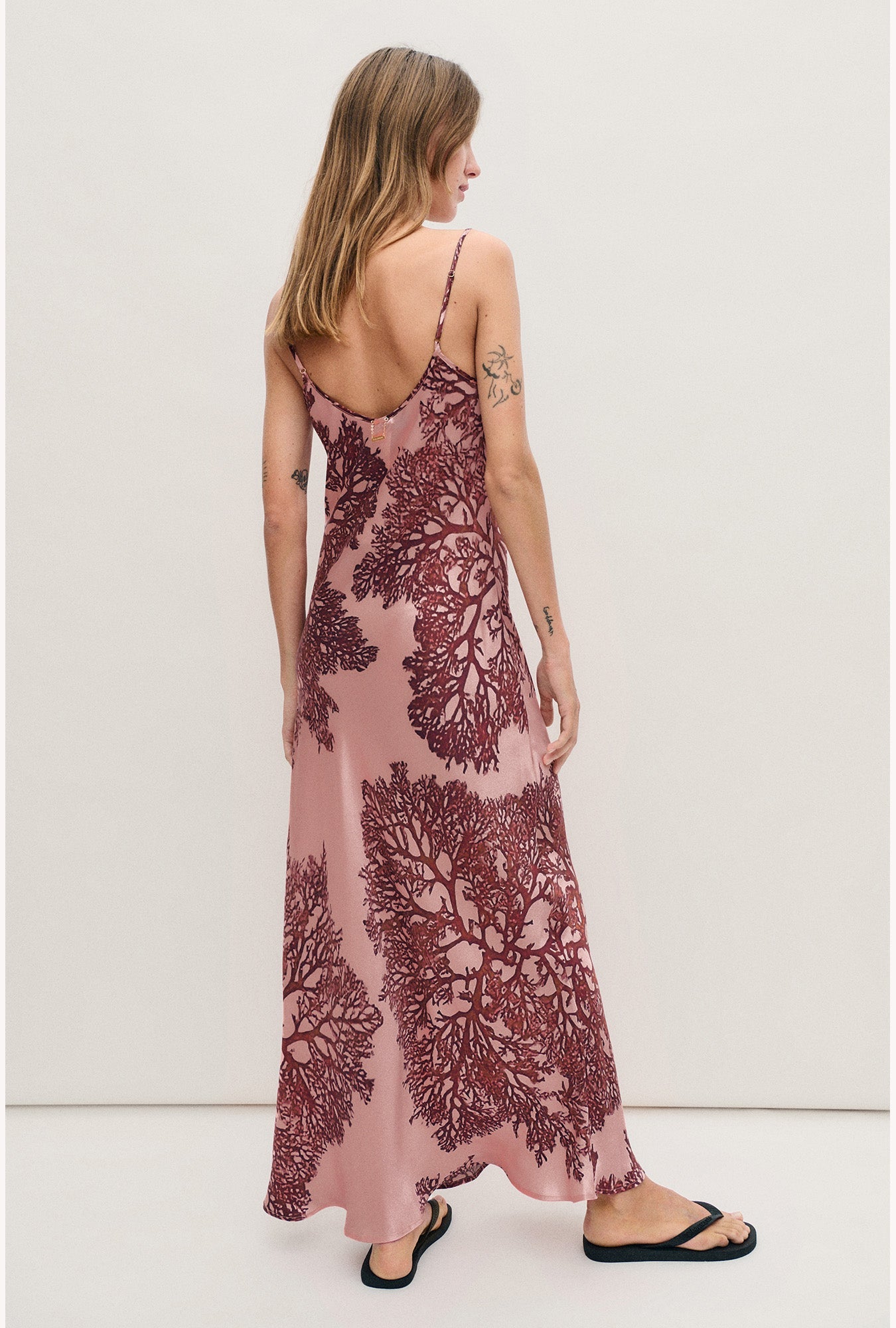 Silk Laundry | 1996 Dress - Pressed Coral
