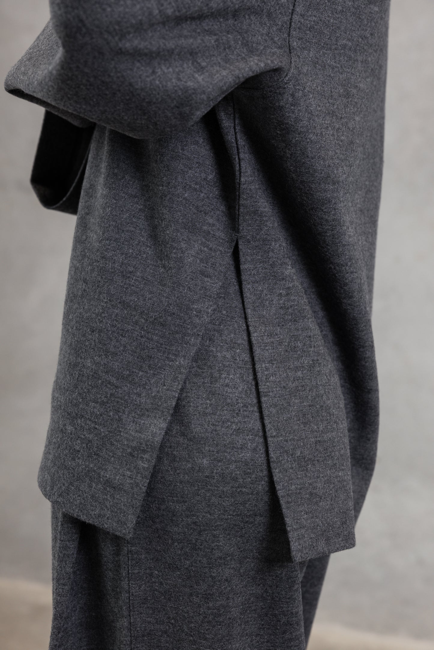 Camilla & Marc | Sabine Lounge Top - Charcoal Marle