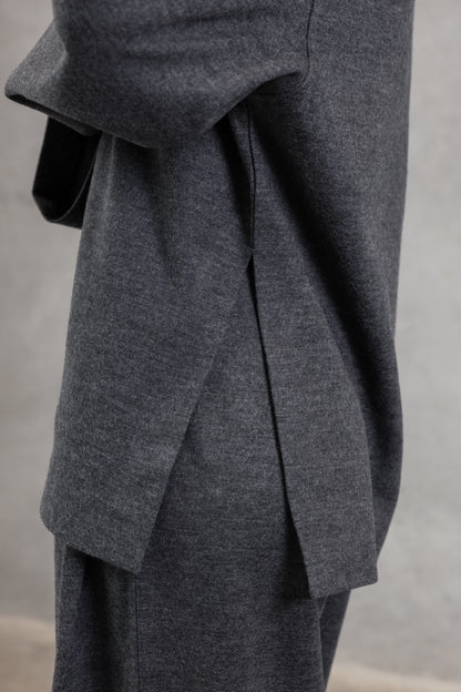 Camilla & Marc | Sabine Lounge Top - Charcoal Marle