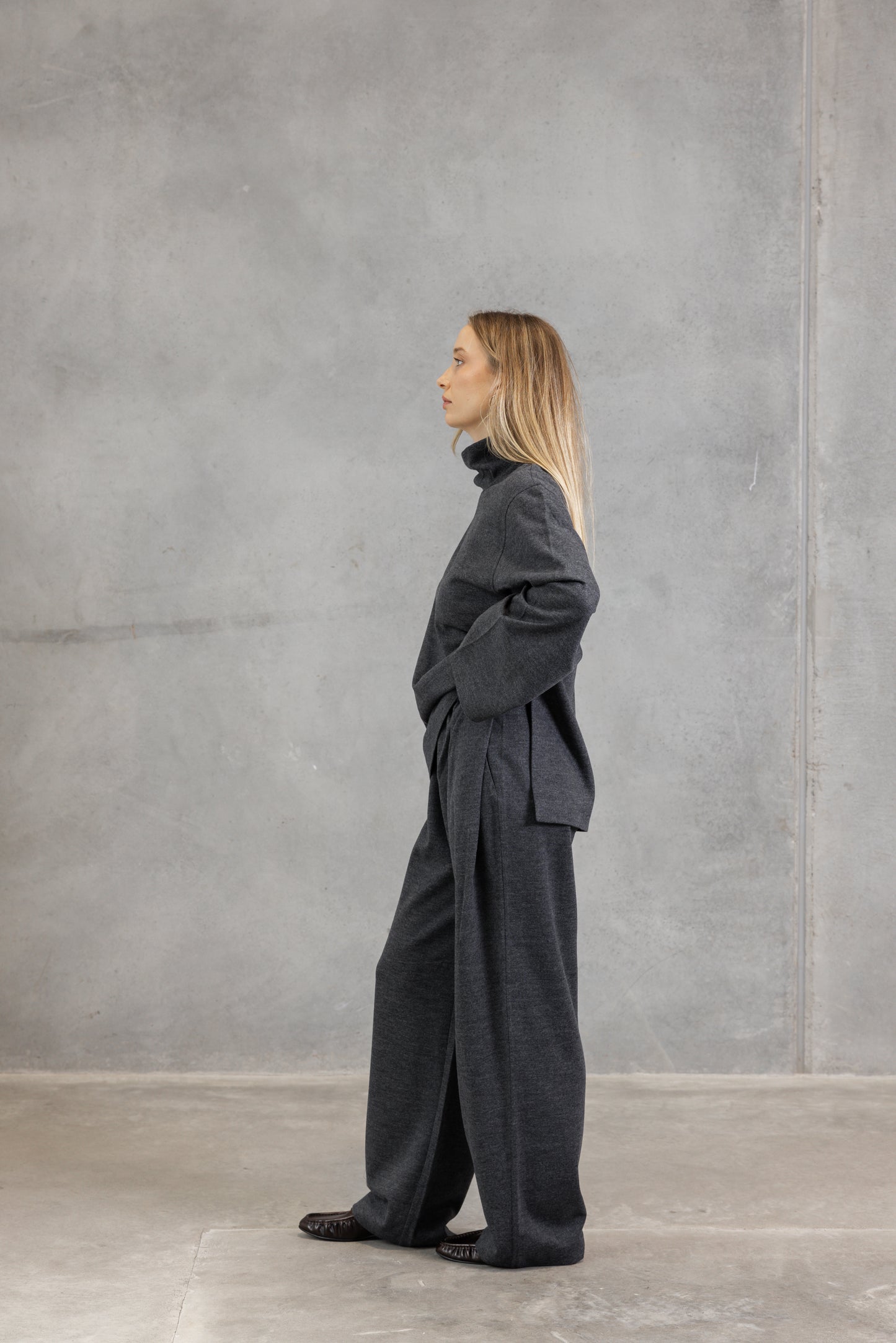 Camilla & Marc | Sabine Pant - Charcoal Marle