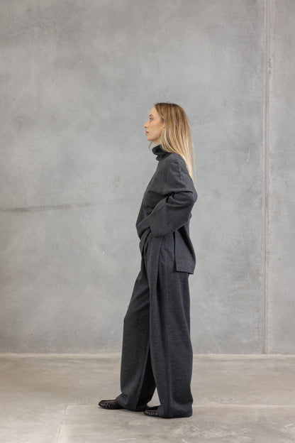 Camilla & Marc | Sabine Pant - Charcoal Marle