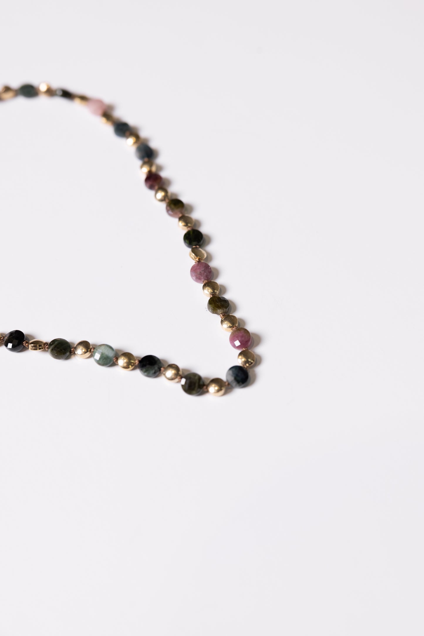 Tityaravy | Peela Necklace - Tourmaline / Multi