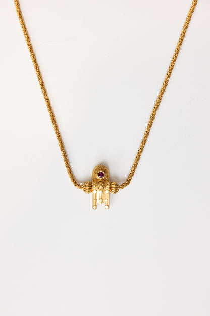 Tityaravy | Vhadee Necklace - Micron Rubis