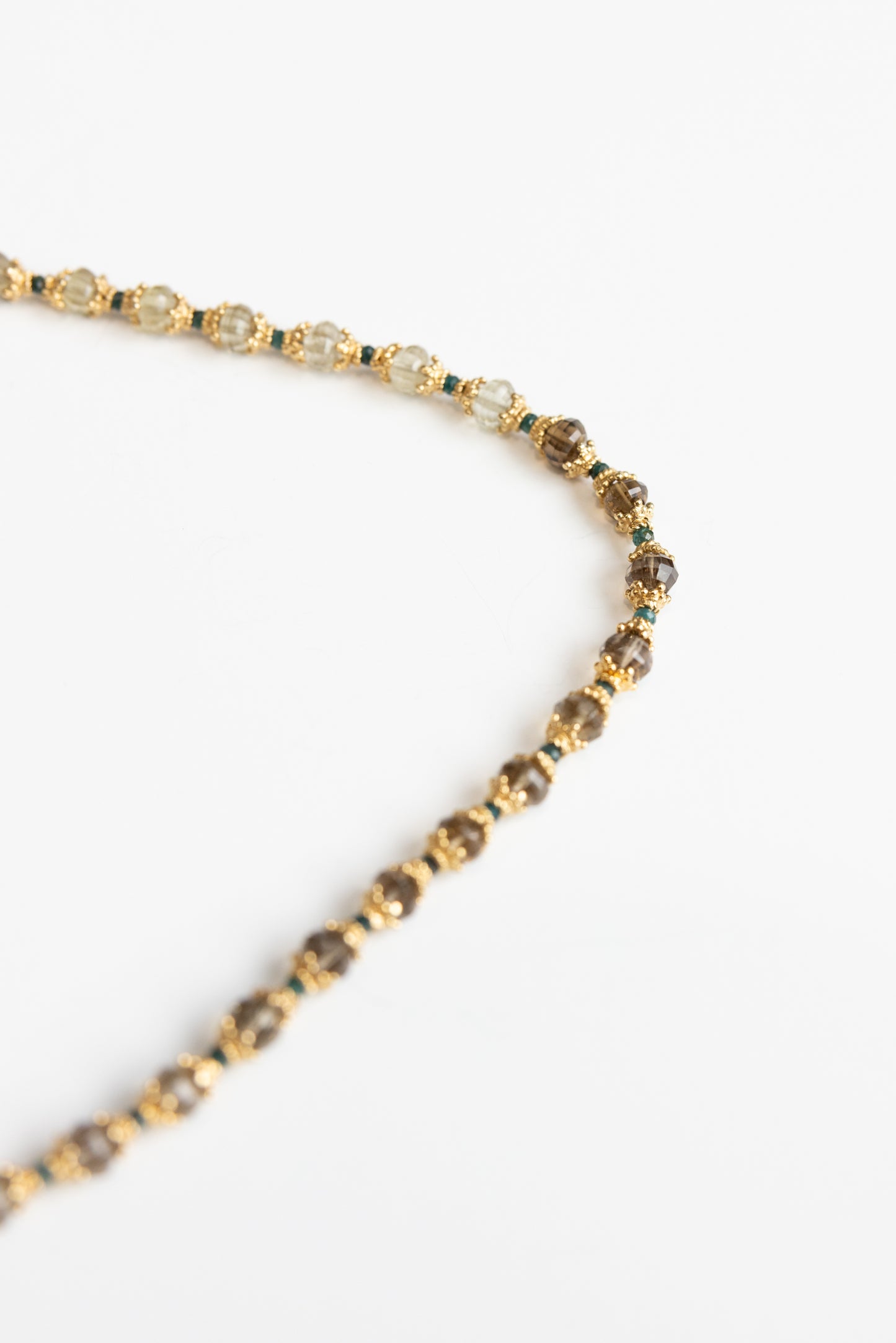 Tityaravy | Sriphala Necklace - Lemon Quartz