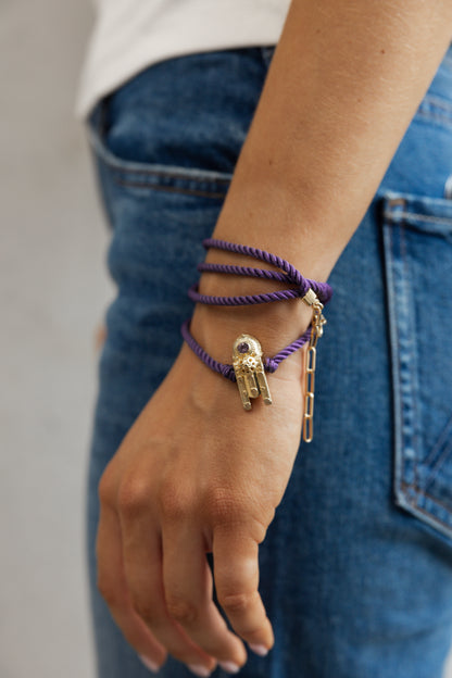 Tityaravy | Vhadee Bracelet - Violet
