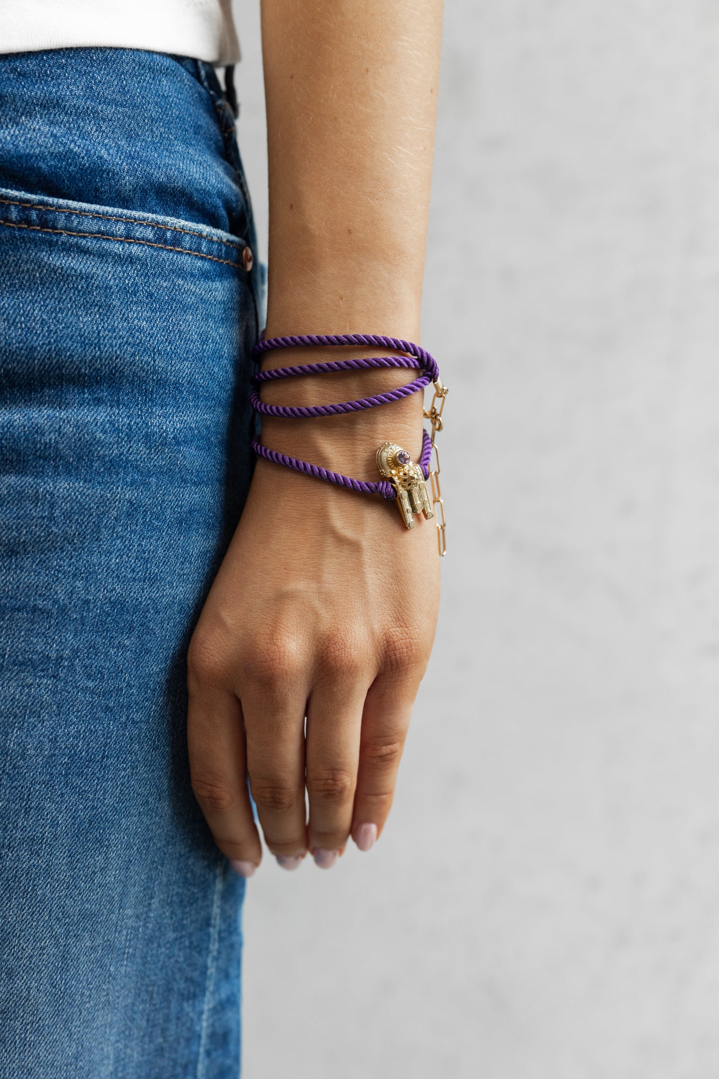 Tityaravy | Vhadee Bracelet - Violet