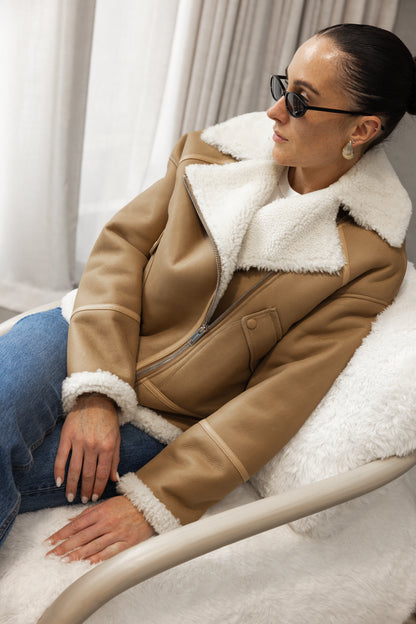 Yves Salomon | Jacket 60CM Merino Lamb - Mille Feuilles