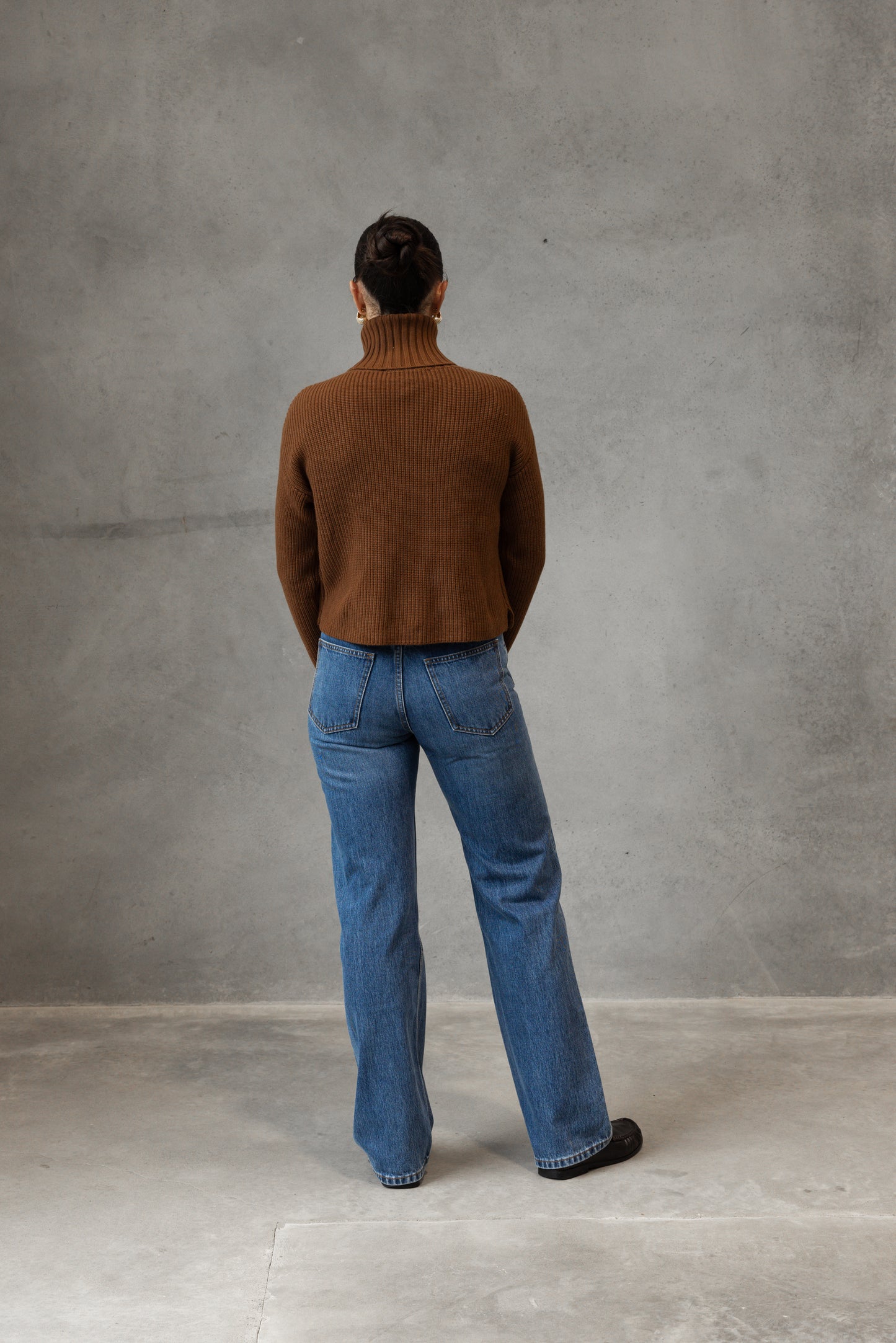 Yves Salomon | Pullover 48cm Knit Wool Cashmere - Caramel