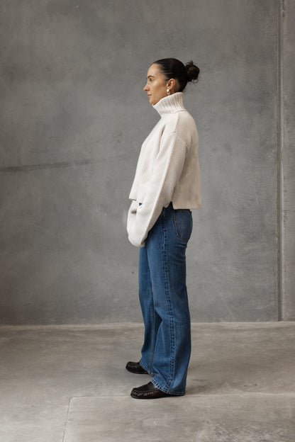 Yves Salomon | Pullover Knit Wool Cashmere - Chantilly