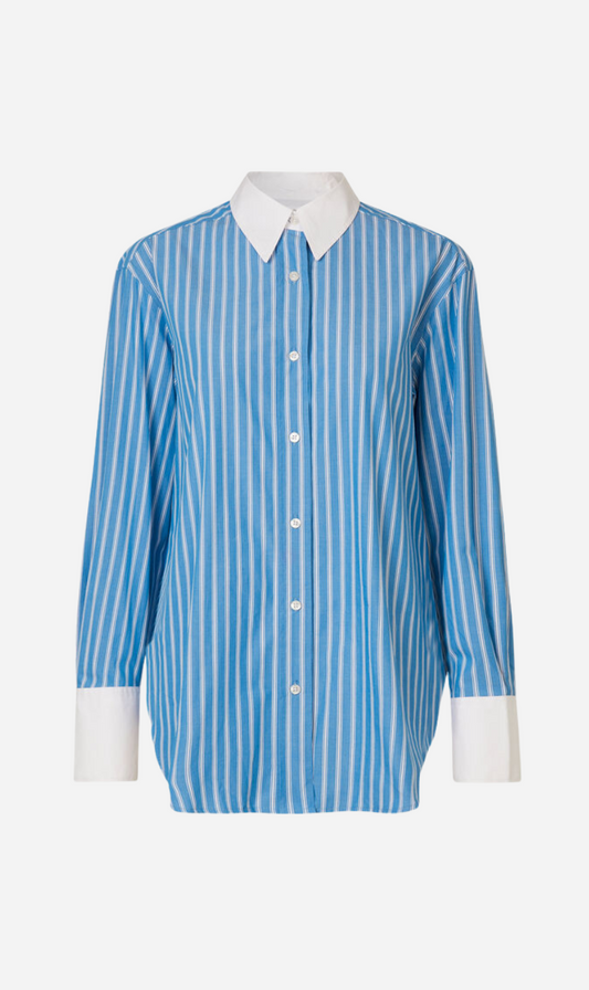 Samsoe Samoe | Salovas Shirt - Blue St.