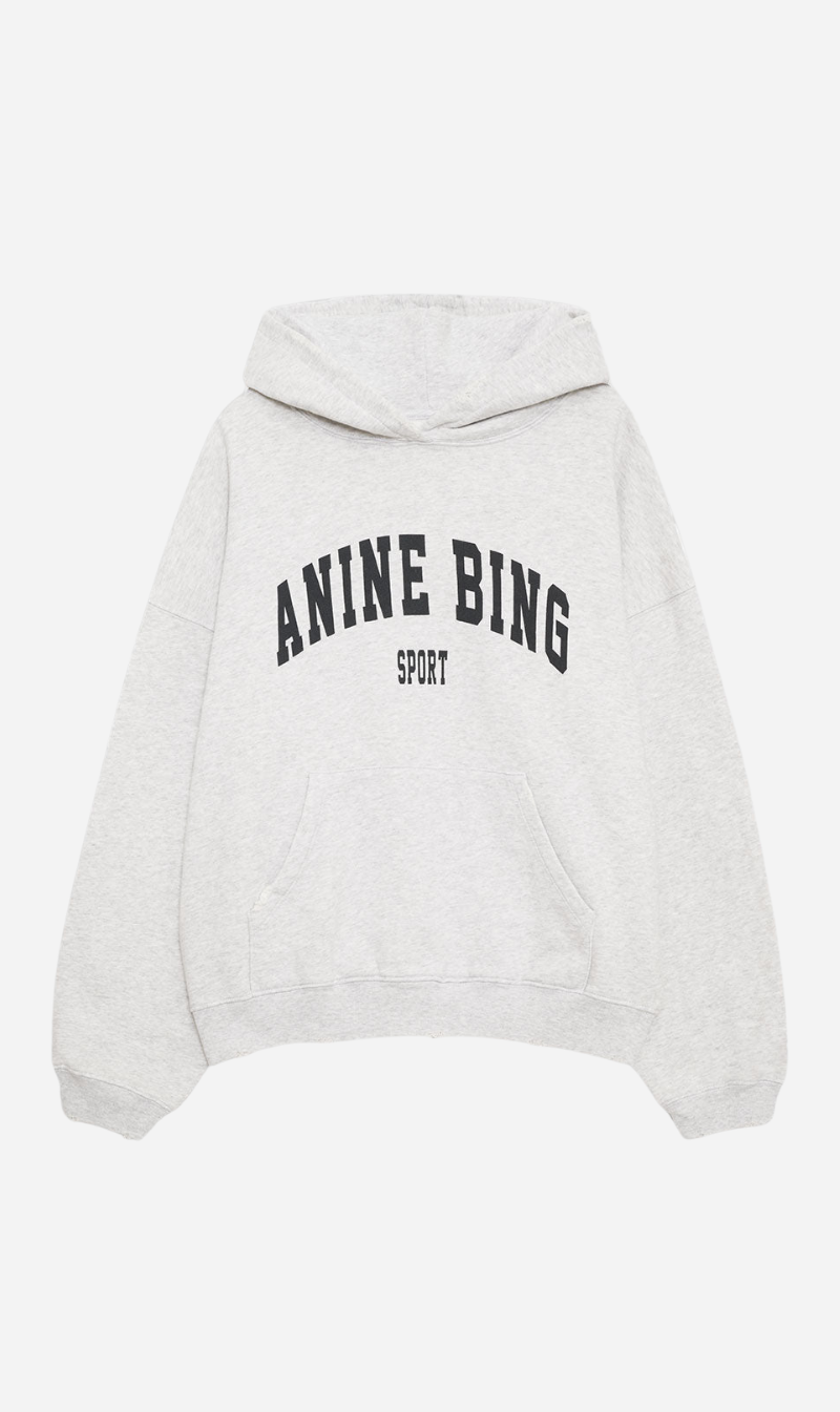 Anine Bing | Harvey Sweatshirt - Heather Grey