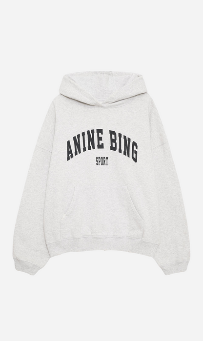 Anine Bing | Harvey Sweatshirt - Heather Grey