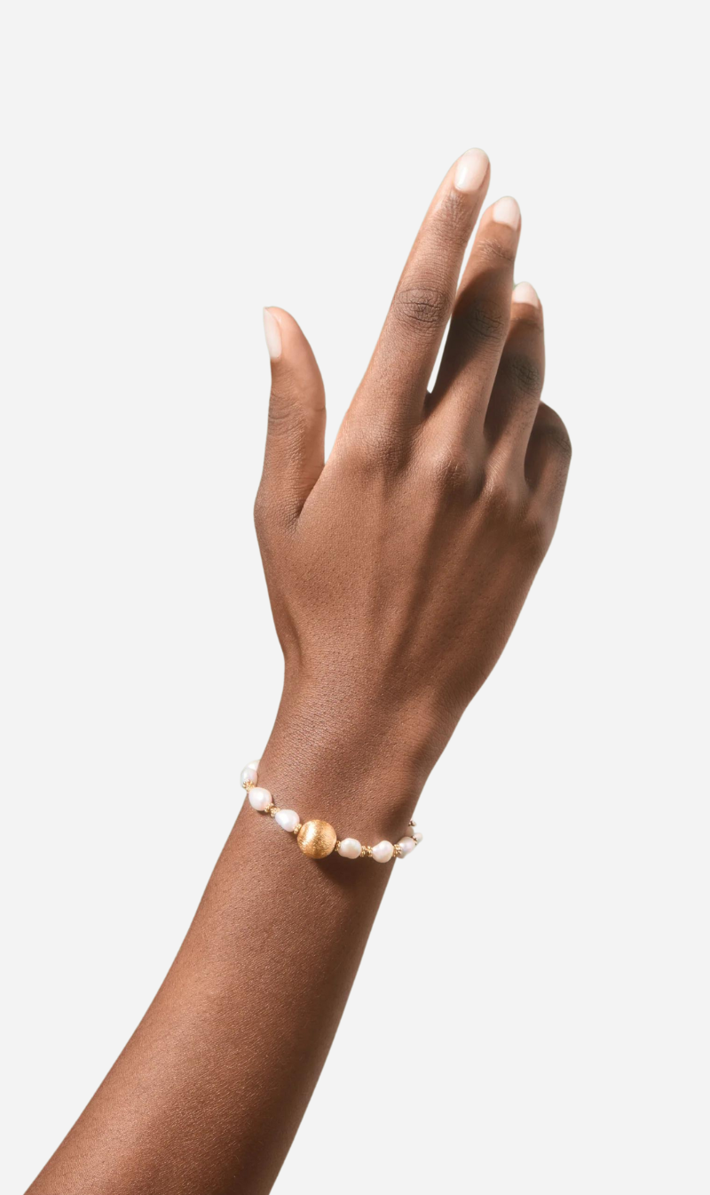 Tityaravy | Samhita Bracelet - Pearls