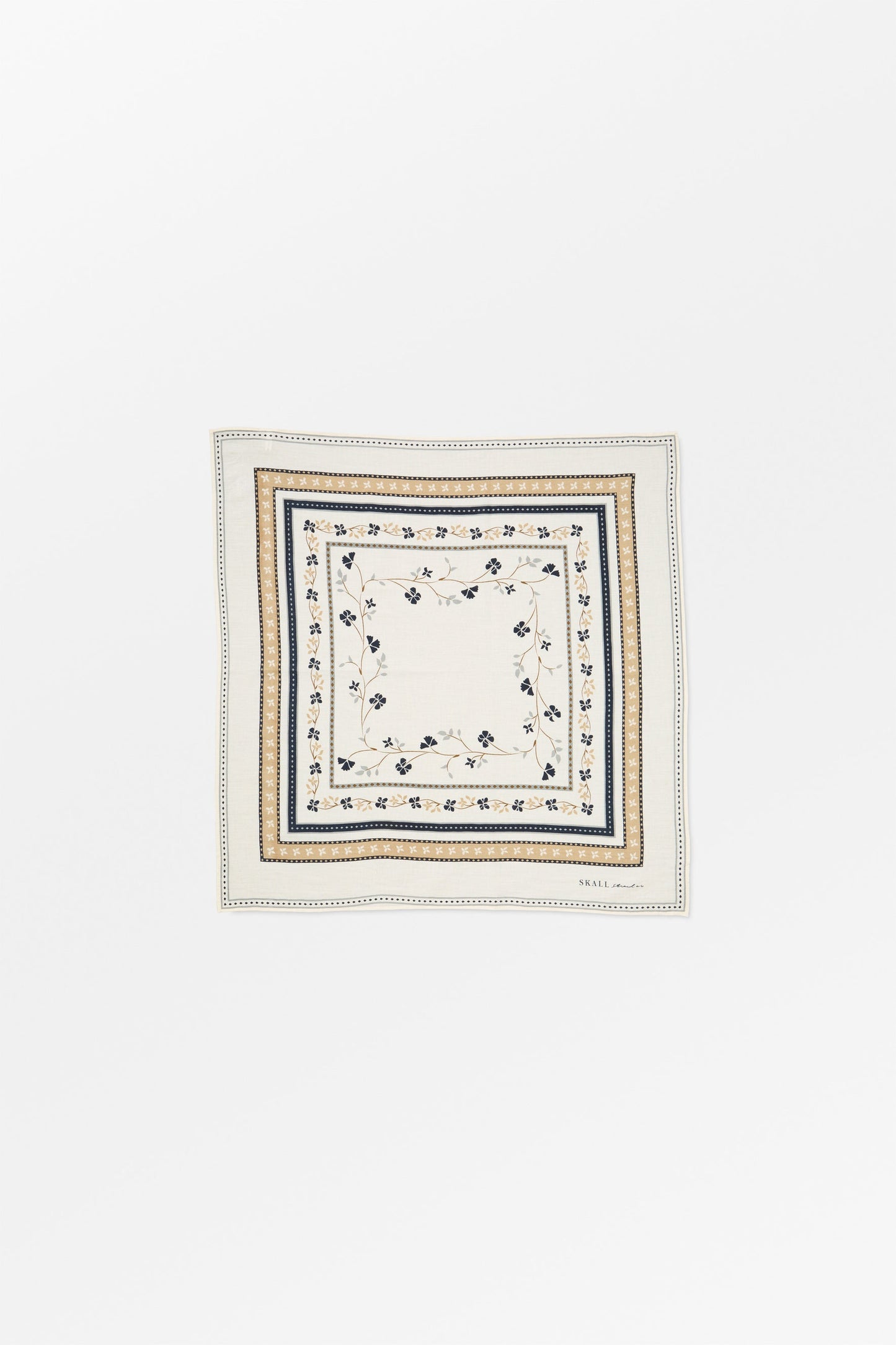 Skall Studio | Skall Floral Scarf - Ivory