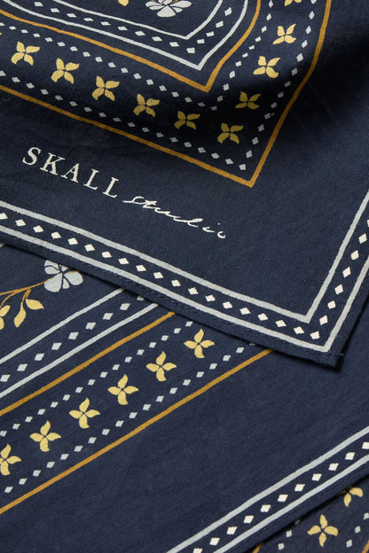Skall Studio | Skall Floral Scarf - Navy