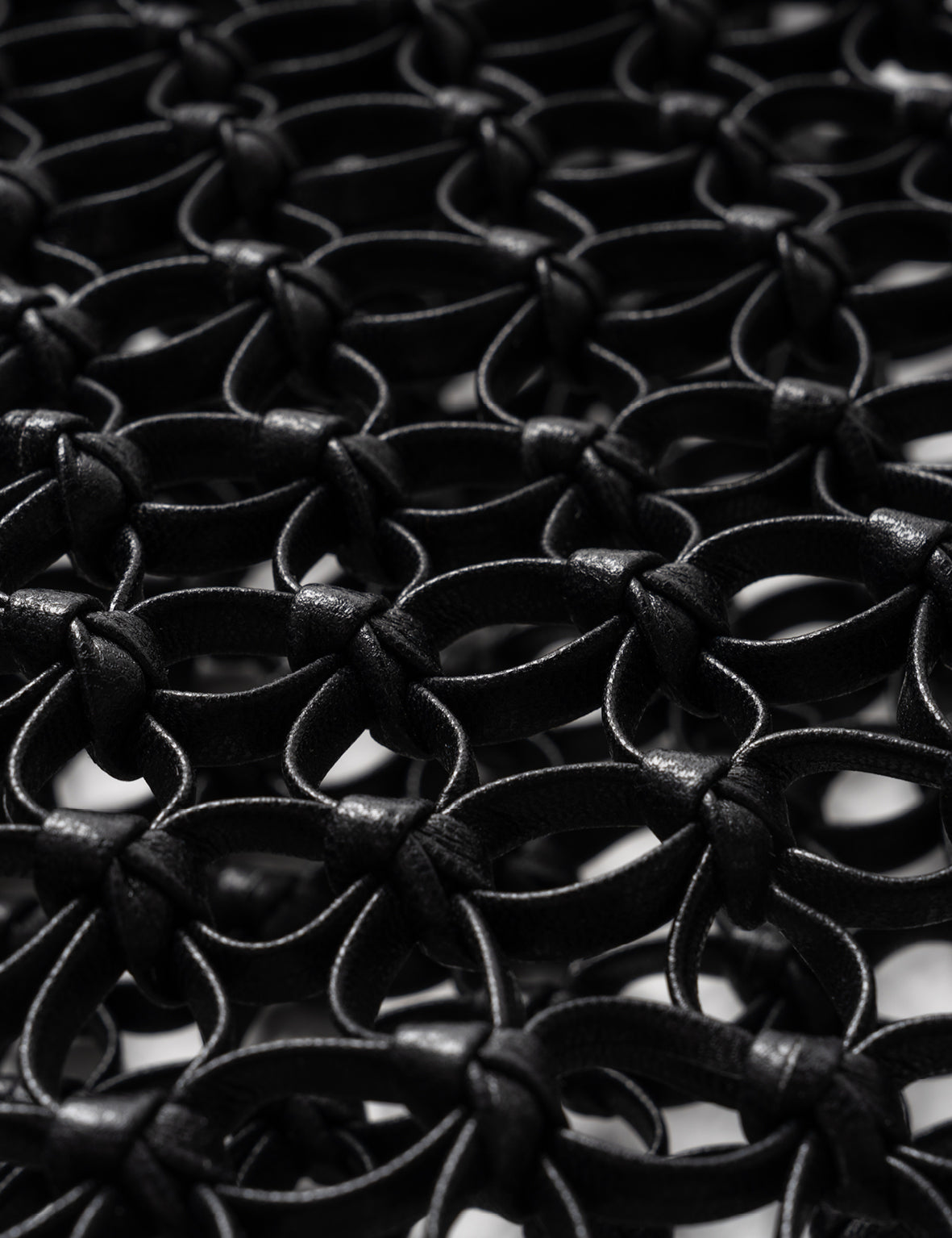 La Tribe | Small Flower Tote - Black