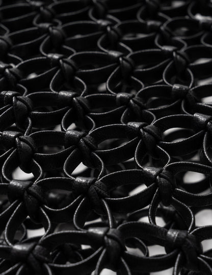 La Tribe | Small Flower Tote - Black