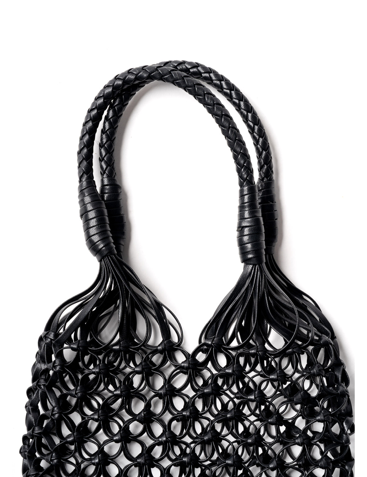 La Tribe | Small Flower Tote - Black