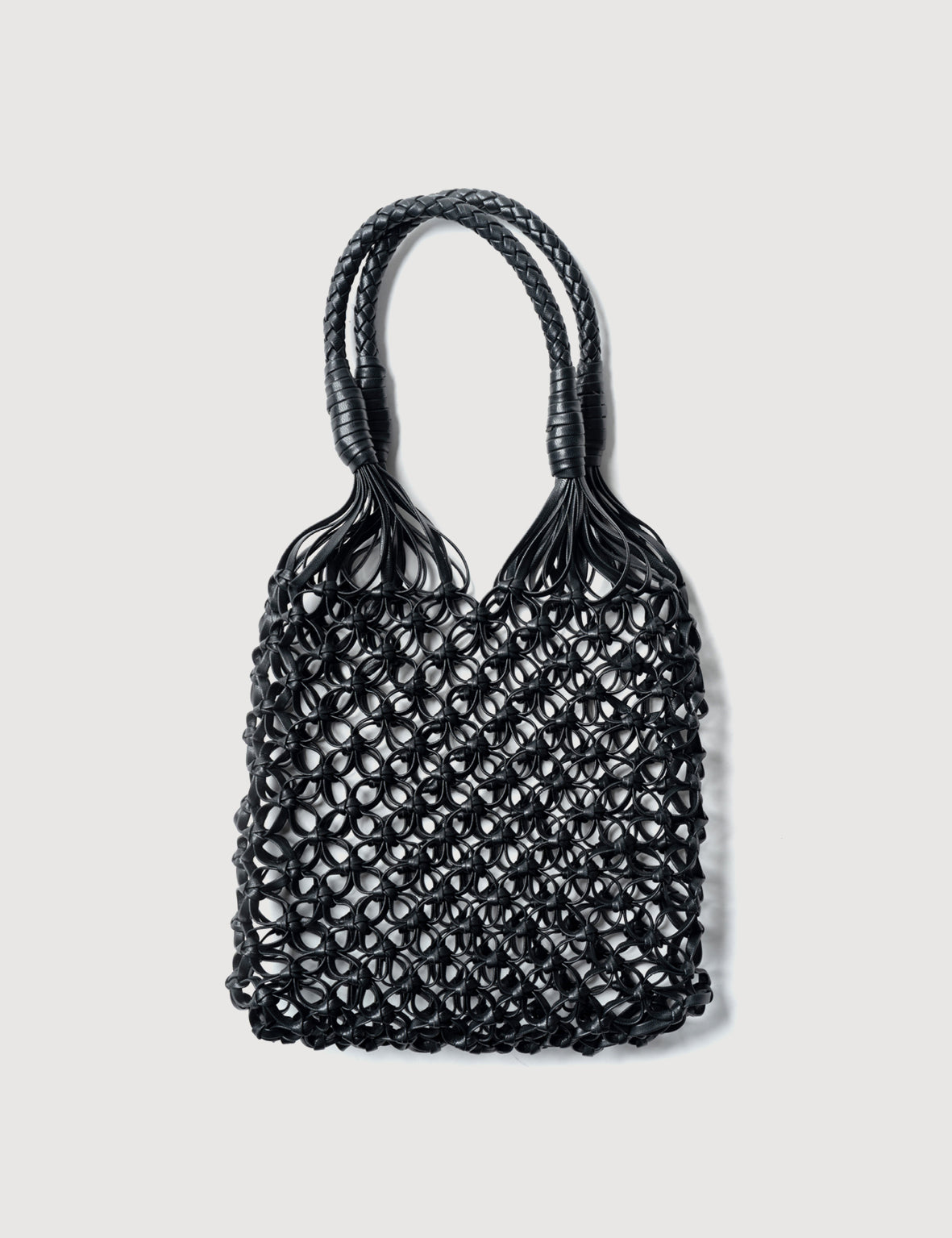 La Tribe | Small Flower Tote - Black