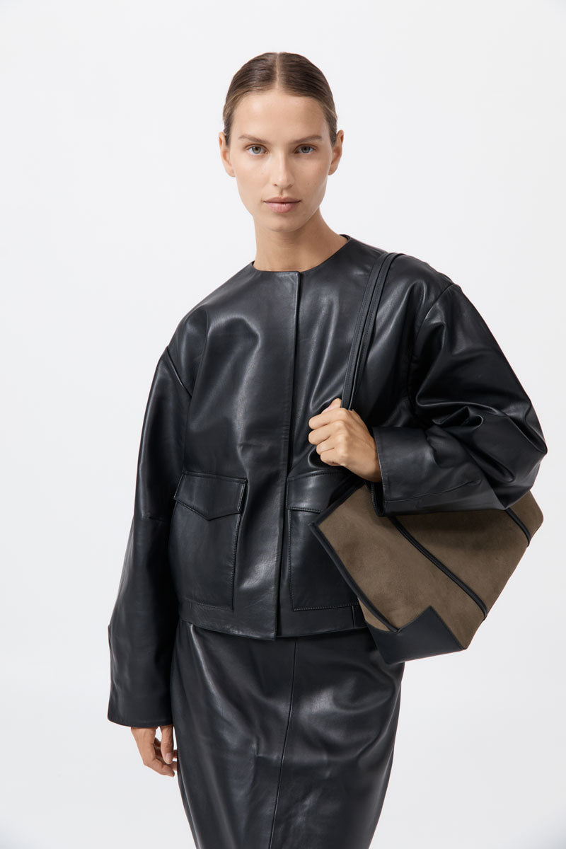 St Agni | Bateau Tote - Khaki