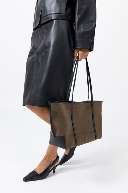 St Agni | Bateau Tote - Khaki