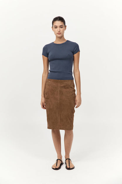 St Agni | Organic Cotton Baby Tee - Storm