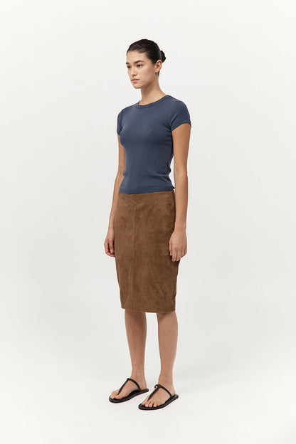 St Agni | Organic Cotton Baby Tee - Storm