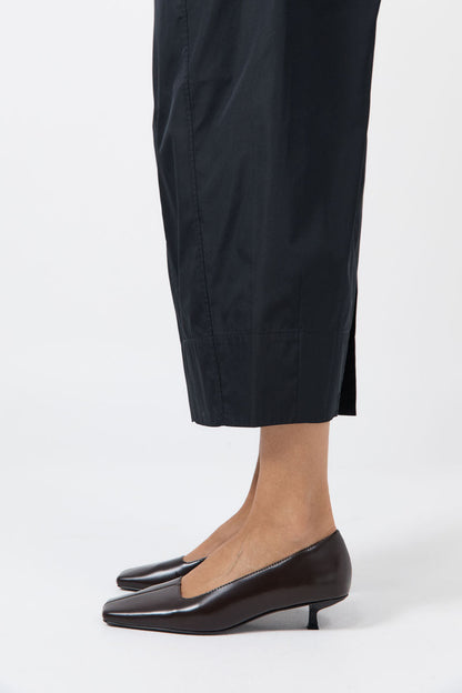 St Agni | Square Toe Pump - Coffee