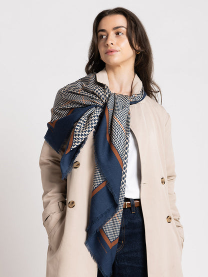 Dark Hampton | The Sutherland Wool Silk Scarf