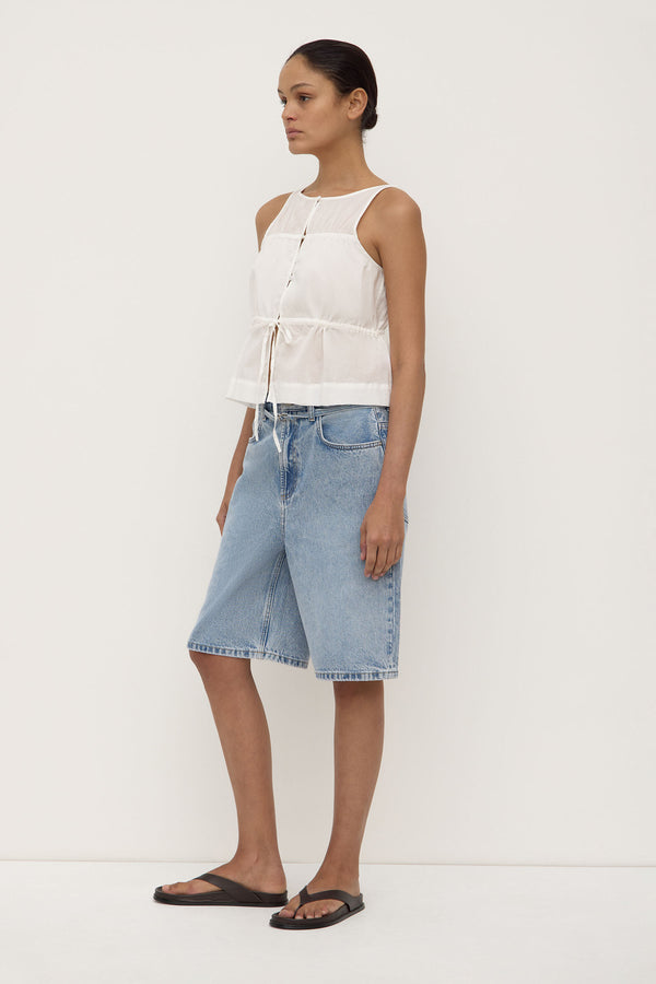 Assembly Label | Suzie Top - White