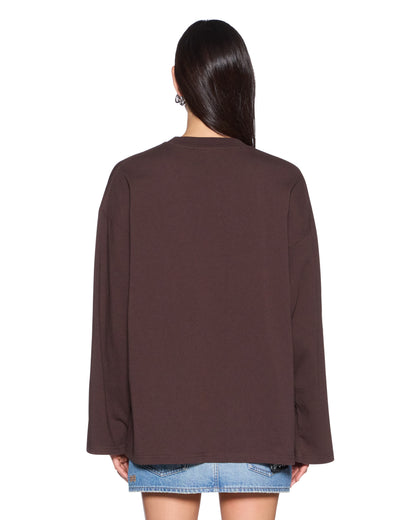 Ksubi | Ksubi Ranch Altar Bf Ls Tee - Chocolate