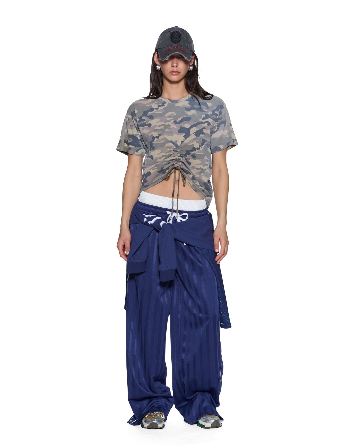 Ksubi | Ruched Everday Short Sleeve Tee - Camo