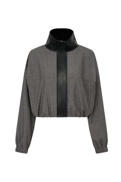 One Of Others | Tove Bomber - Charcoal / Black