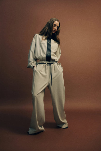 One Of Others | Tove Bomber - Sage / Black