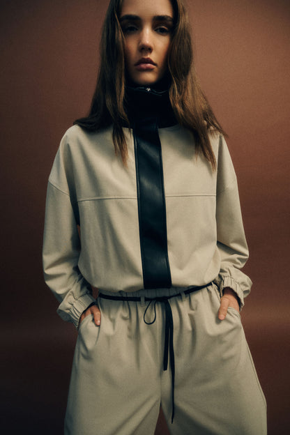One Of Others | Tove Bomber - Sage / Black