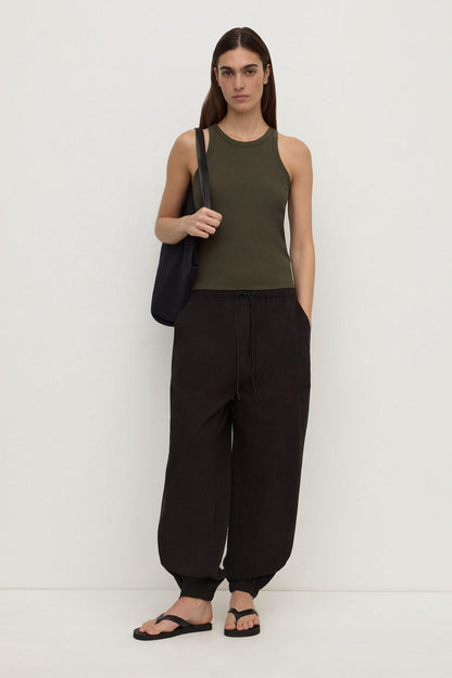 Assembly Label | Tabitha Rib Tank - Dark Military