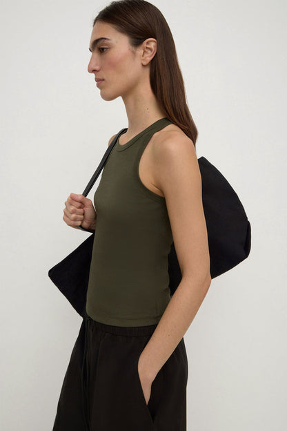 Assembly Label | Tabitha Rib Tank - Dark Military