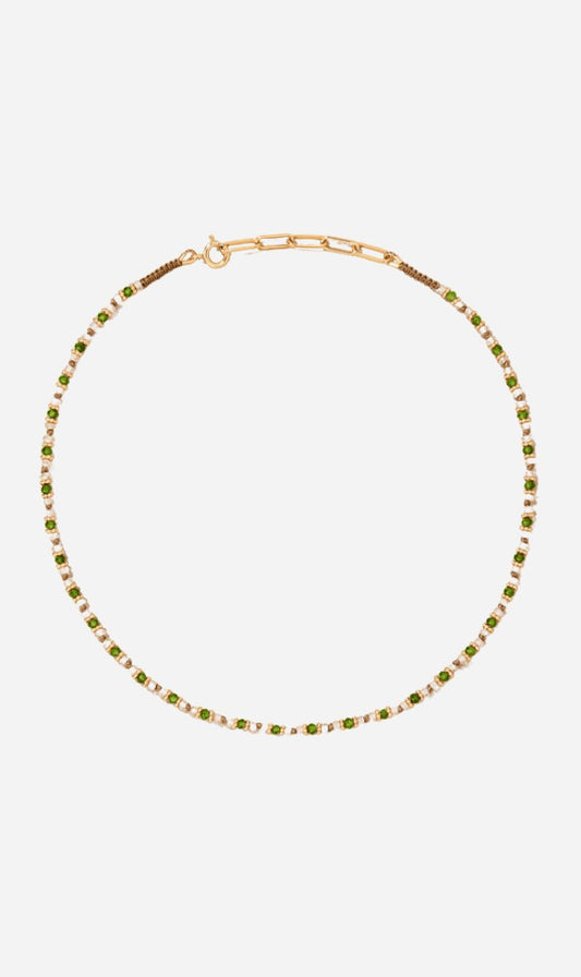 Tityaravy | Kravat Necklace - Diopside