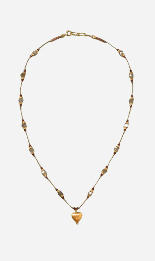 Tityaravy | Dil Necklace - Labradorite