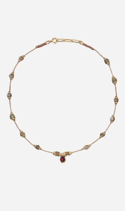 Tityaravy | Tanza Necklace - Labradorite