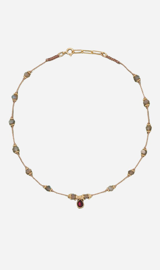 Tityaravy | Tanza Necklace - Labradorite
