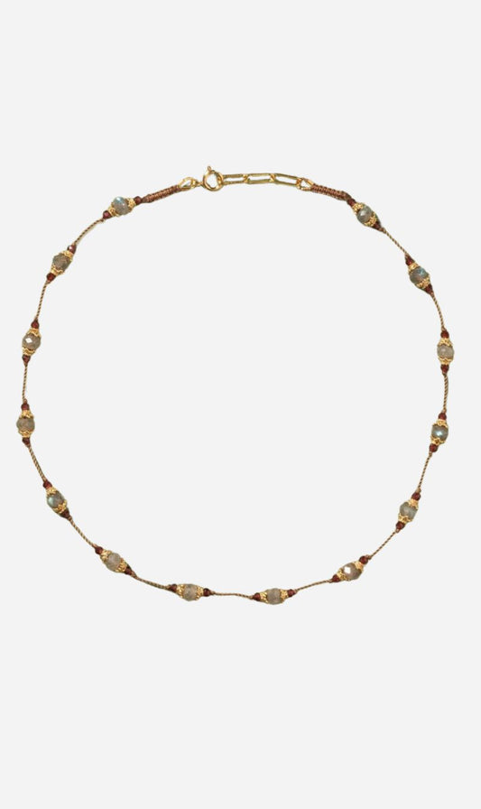Tityaravy | Sriphala Necklace - Labradorite