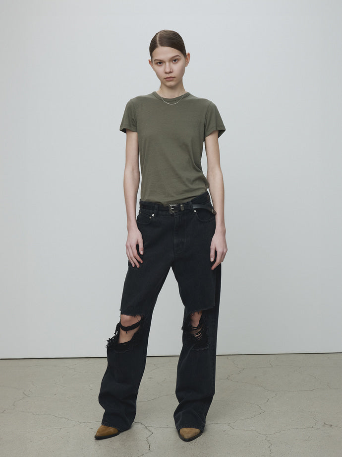 Tonywack | Cotton Cashmere T.Shirts - Olive
