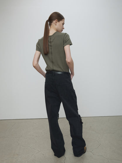 Tonywack | Cotton Cashmere T.Shirts - Olive